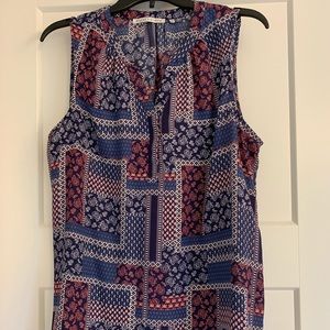 Patterned dress tank